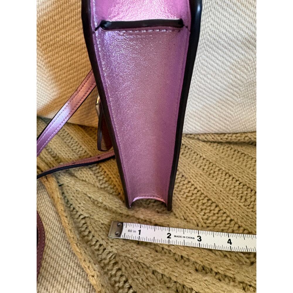 Coach Morgan Crossbody - Metallic Lilac - CO984 - Picture 8 of 12